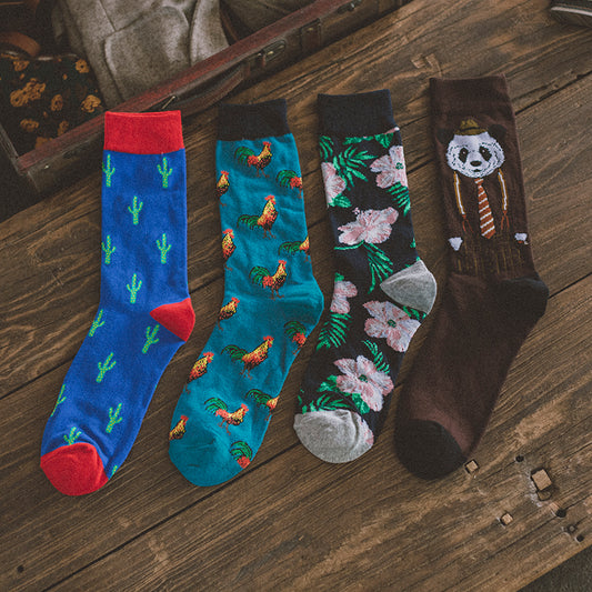 Calcetines Retro Británicos Premium - Caja de Regalo Creativa para Hombre - Image 2