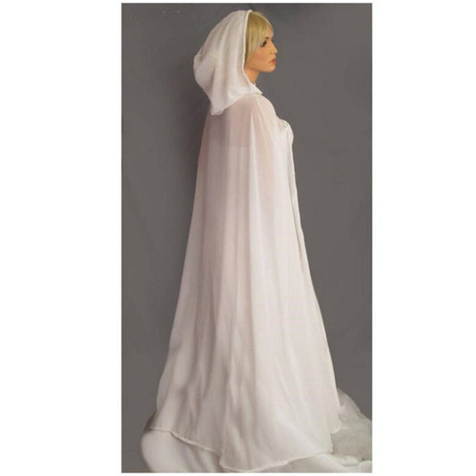 Capa Poncho Traslúcida con Capucha para Niña - Image 2
