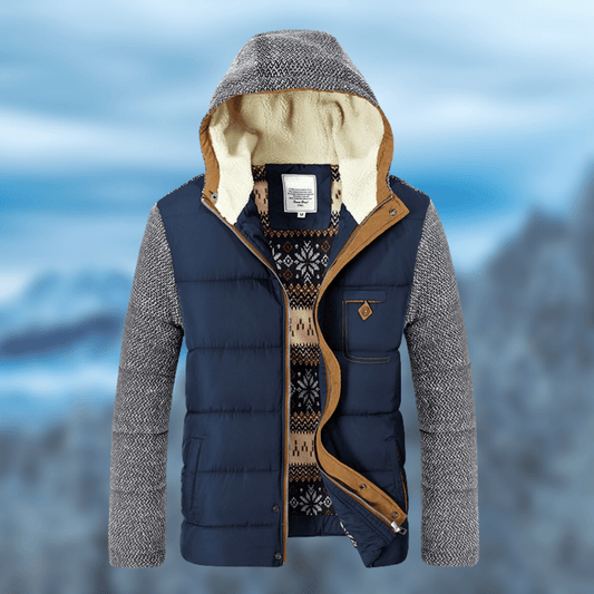 Chaqueta Acolchada con Capucha para Hombre - Estilo Urbano Juvenil - Image 2
