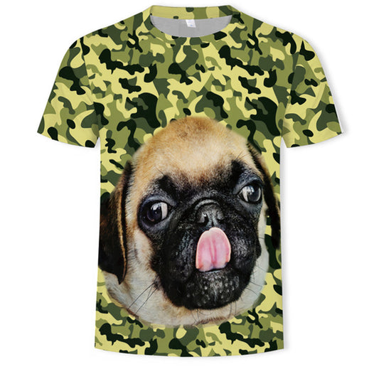Playera Estampada 3D para Hombre - Diseño Digital Moderno - Image 2