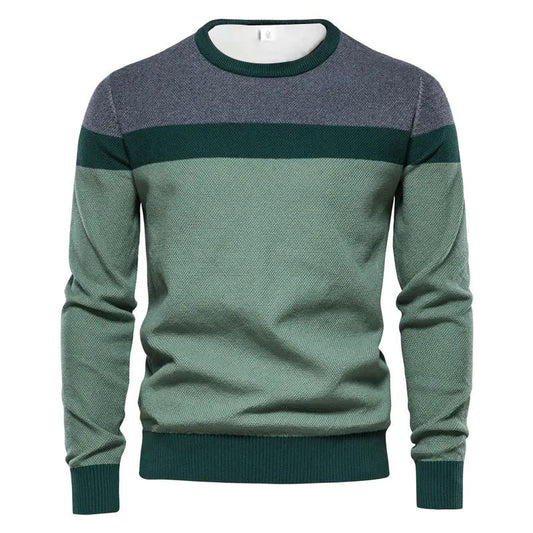 Playera de Cuello Redondo con Estampado 3D y Rayas para Hombre - Image 2