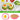 4 Pcs Air Fryer Egg Molds, Air Fryer Egg Molds Silicone, Air Fryer Bites Egg Molds for Muffin Lids, Toast, Non-Stick Air Fryer Accessories - Tekeno