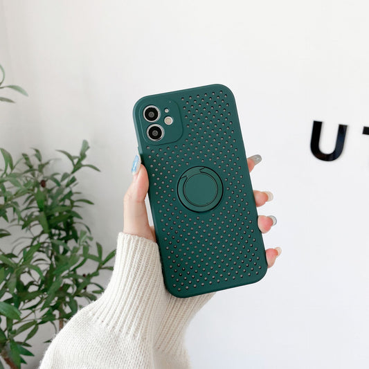 Funda Protectora con Anillo de Silicona para Teléfono Móvil - Image 2