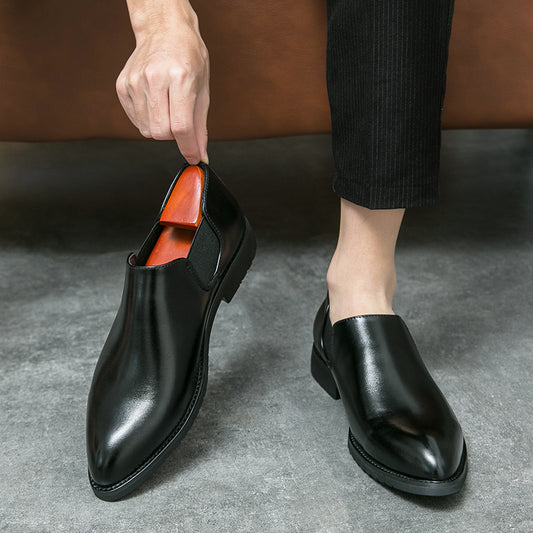 Zapatos Slip On Punta Fina de Estilo Británico - Image 2