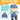 for Labubu Clothes/For Labubu Outfits,Clothes Set for 17Cm Lububu Doll,3 Piece Set Hat Clothing for LA BUBU, Boys and Girls Stylish Adorable Dolls Clothes Accessories (No Doll)_05 - Tekeno