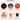 ARIALASQUALITY 7 Pcs Air Fryer Accessories - Silicone Liners, Egg Bite Mold, Reusable Basket Liner - Tekeno