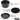 Air Fryer Accessories, Set of 6 Perfect for Most 5.0 Qt and Larger Ovens, Cake & Pizza Pan, Metal Holder, Rack & Skewers, Etc, BPA Free, Nonstick, Dishwasher Safe, 5.8 QT, Black - Tekeno