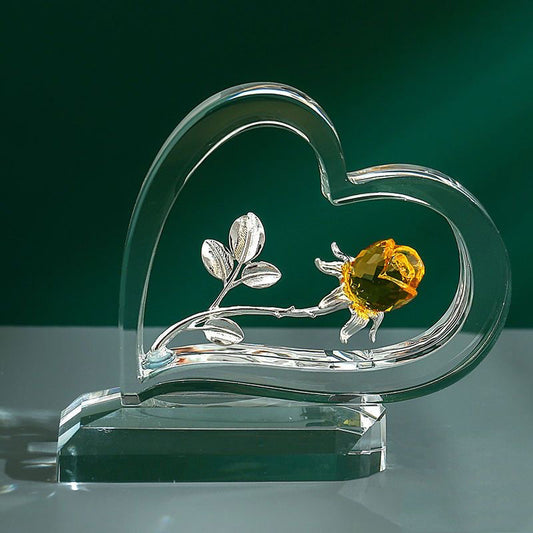 Adornos Decorativos en Forma de Corazón con Rosas para San Valentín - Image 2