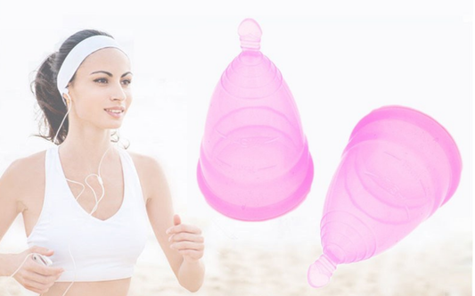Set de 2 Copas Menstruales Reutilizables para Mujer - Image 2