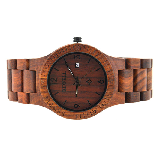 Reloj de Madera Sándalo Natural - Image 2