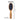 Dural Olive wood hair brush with rubber cushion, steel pins with ball tips - Tekeno