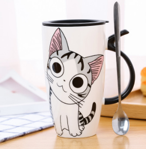 Taza de Cerámica Grande para Gato - 600 ml - Image 2