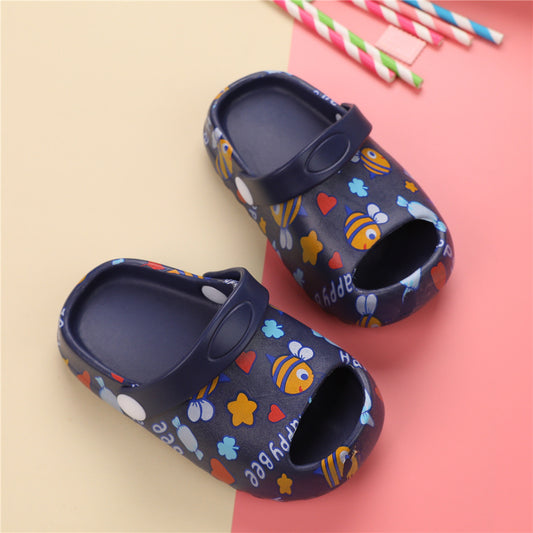 Pantuflas Infantiles Estampado Dibujos Animados con Suela Blanda - Image 2