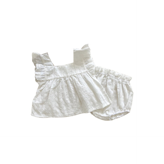 Conjunto de Dos Piezas para Bebé Niña - Romper Elegante - Image 2