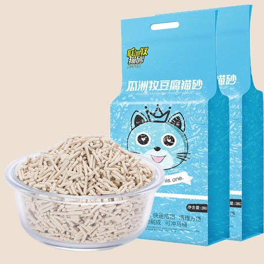 Arena para Gatos de Té Verde Tofu - Absorbente y Desodorizante - Image 2