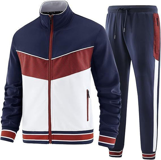Conjunto Deportivo con Chaqueta de Cuello Alto y Pantalón Casual - Image 2