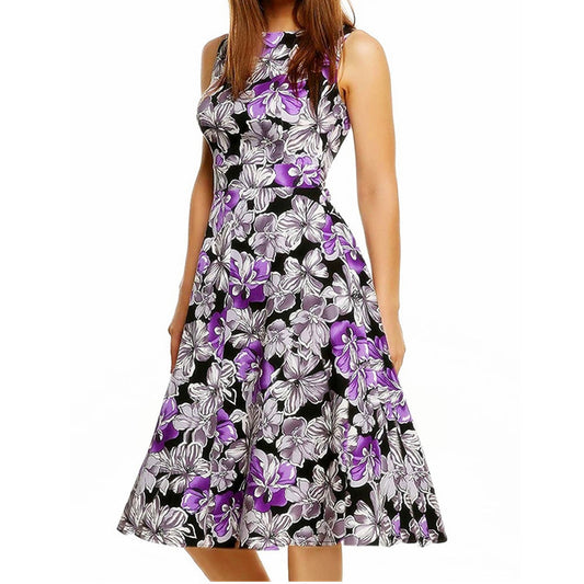 Vestido Estampado Vintage - Image 2