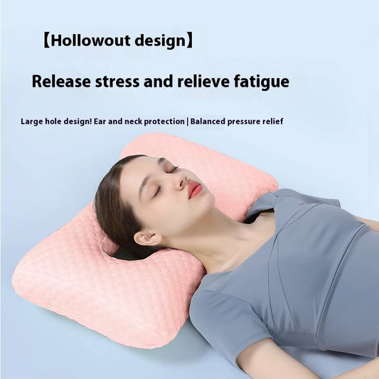 Almohada Ergonómica para Dormir Profundo sin Presión en los Oídos - Image 2