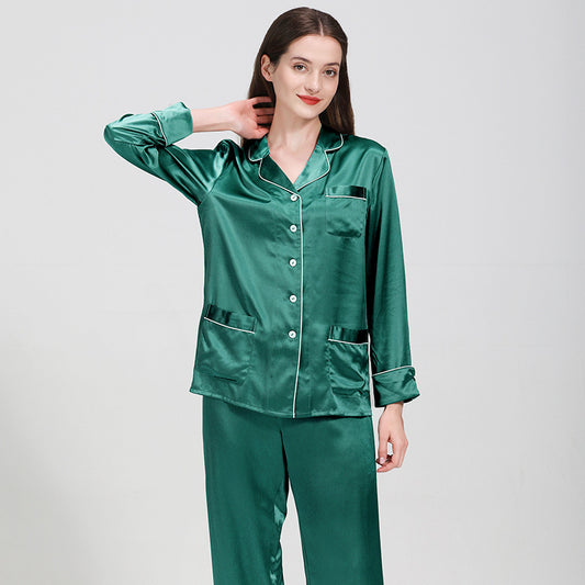 Pijama de Seda para Mujer 19 Momí - Conjunto de Dos Piezas - Image 2