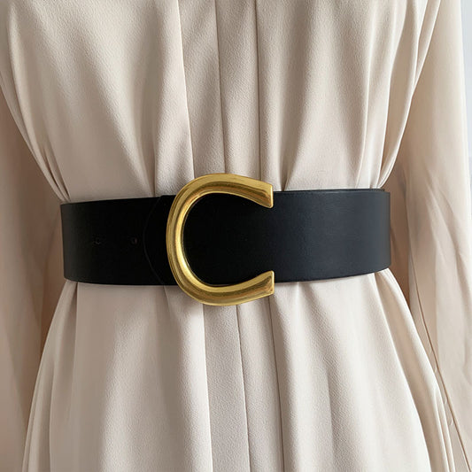 Cinturón Ancho Negro para Mujer - Accesorios Versátiles - Image 2