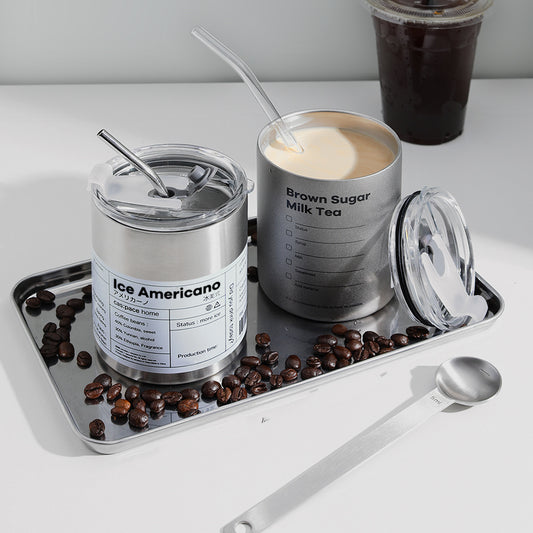 Taza Térmica Portátil con Popote para Café en Movimiento - Image 2