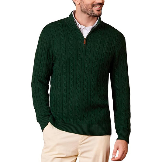 Suéter Térmico para Hombre con Cierre de Media Cremallera y Mangas Largas - Image 2