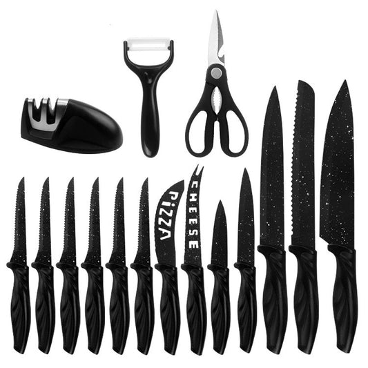 Juego Completo de 17 Cuchillos de Acero Inoxidable para Cocina - Image 2