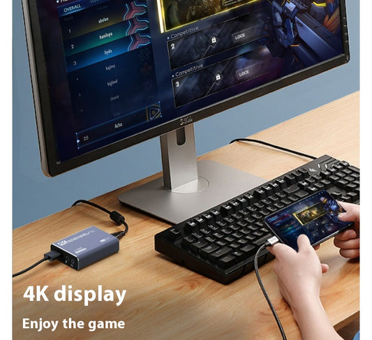 Dispositivo de Captura 4K para Gaming con Grabación de Audio - Image 2