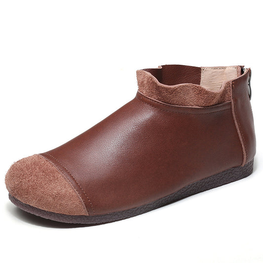 Zapatos de Cuero Suave para Mujer - Diseño Versátil y Cómodo - Image 2