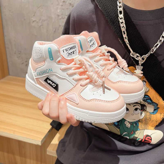 Zapatillas Deportivas Altas para Niñas - Estilo Moderno y Comodidad - Image 2