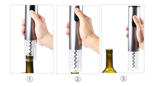 Abridor Eléctrico Automático para Vino Tinto - Image 2