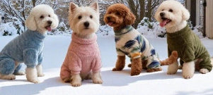 Suéter Cálido de Cuello Alto para Mascotas de Cuatro Patas - Image 2