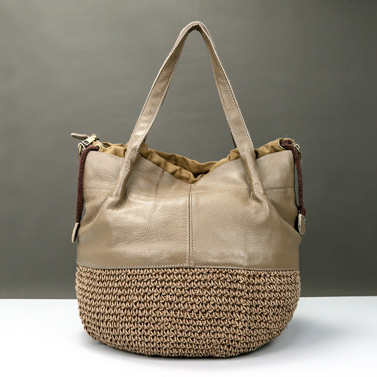 Bolso Tote Vintage Mori Crossbody para Mujer - Image 2