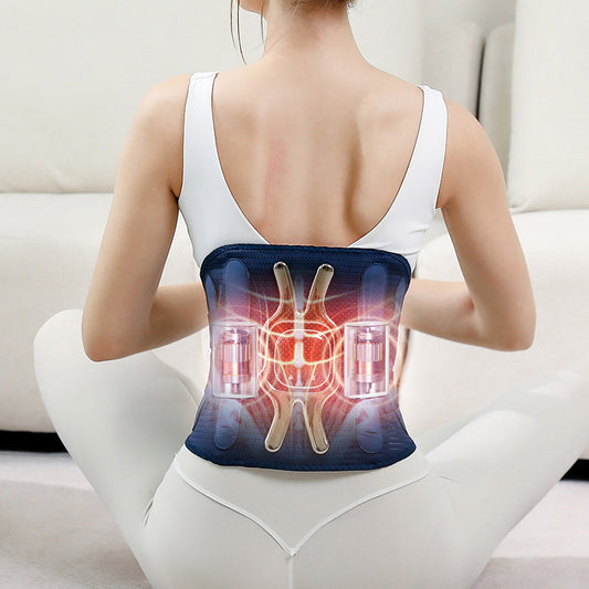 Cinturón Lumbar con Masaje Vibratorio y Compresa Térmica - Image 2