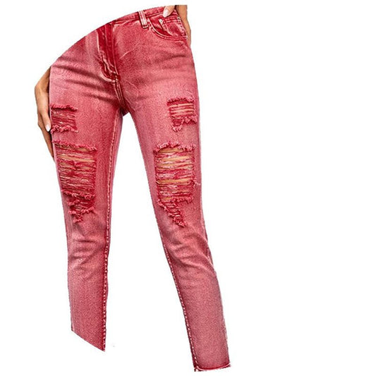 Pantalones Pitillo Elásticos de Cintura Alta - Ajuste Perfecto - Image 2