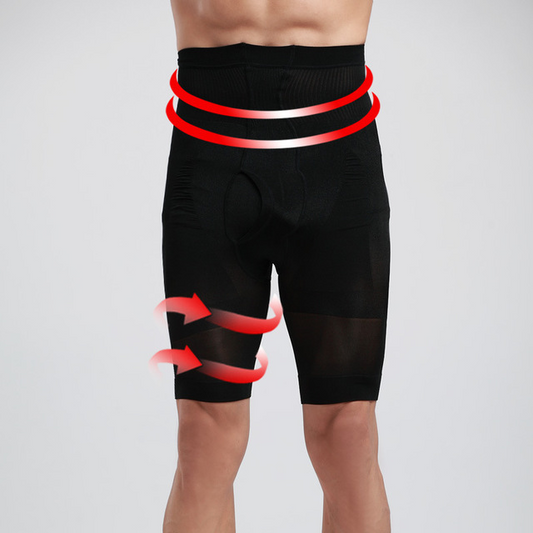 Pantalones Moldeadores de Cintura Alta para Hombre - Image 2
