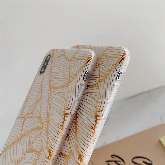 Funda para Celular Hoja de Plátano Bronceada - Image 2