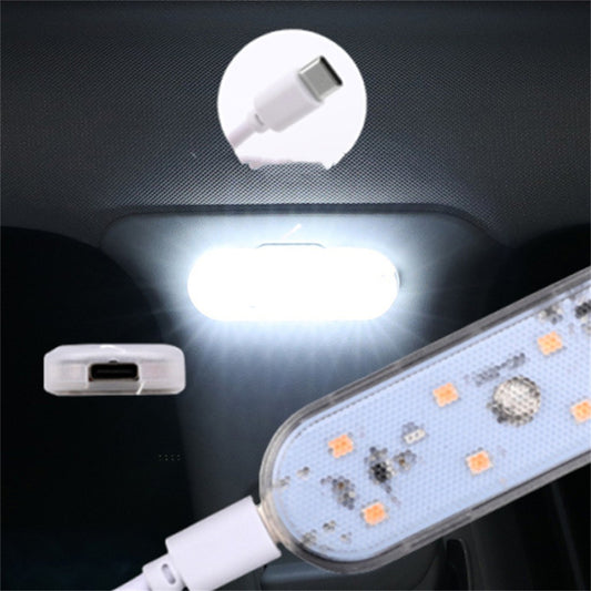 Lámpara Ambiental USB con Carga Inductiva para Auto - Image 2