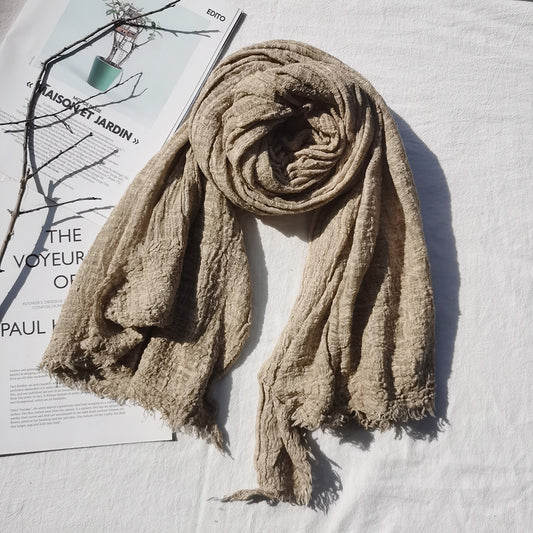 Pañuelo de Algodón Puro Zen para Mujer - Otoño e Invierno - Image 2