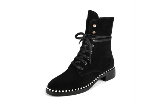 Botas Martin con Cordones Estilo Británico para Mujer - Otoño - Image 2