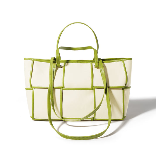 Bolso de Lona Tejida para Mujer - Elegancia y Practicidad - Image 2