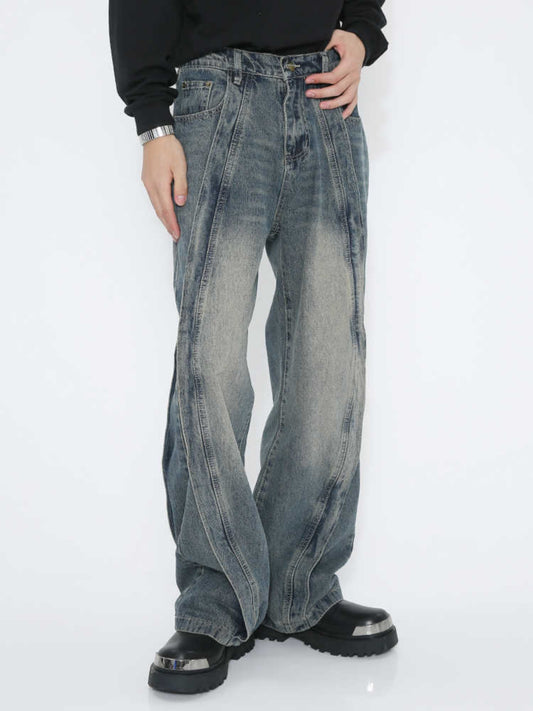Jeans Rectos Cintura Media Inspirados en Diseño - Image 2