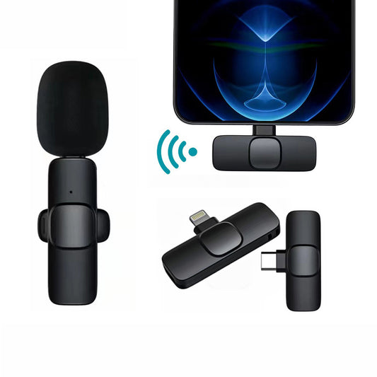 Micrófono Inalámbrico Lavalier Portátil para Grabación de Audio y Video - Image 2