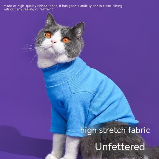 Suéter Térmico para Gatos con Cuello Alto - Image 2