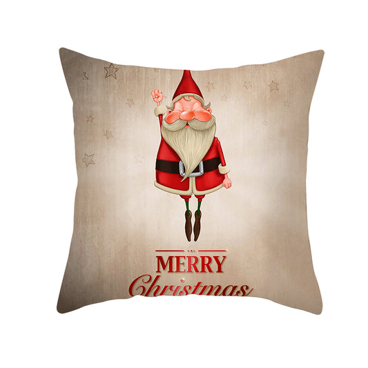 Funda de Cojín Navideño Minimalista con Estampado Decorativo - Image 2