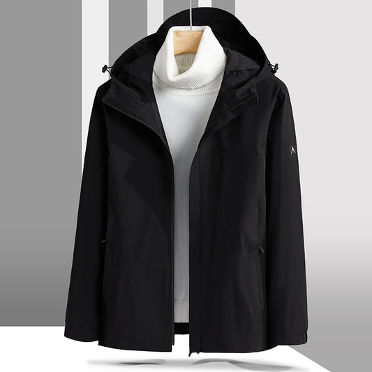 Chaqueta de Montaña Impermeable y Cortavientos Tallas Grandes - Image 2