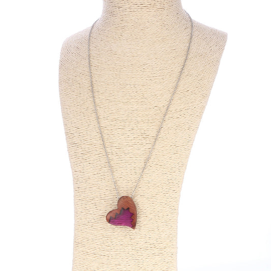 Collar Colgante de Resina con Diseño de Personalidad y Amor - Image 2