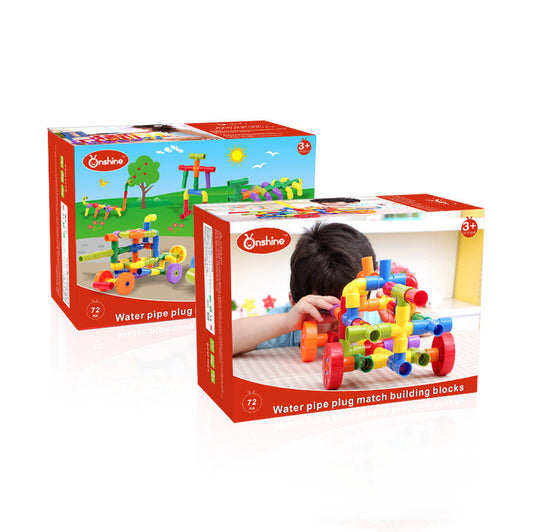Juego de Bloques de Tuberías Ensamblables para Niños - Image 2