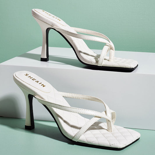 Zapatos Elegantes Talla Grande para Mujer - Tacones Altos Stiletto y Sandalias de Moda - Image 2