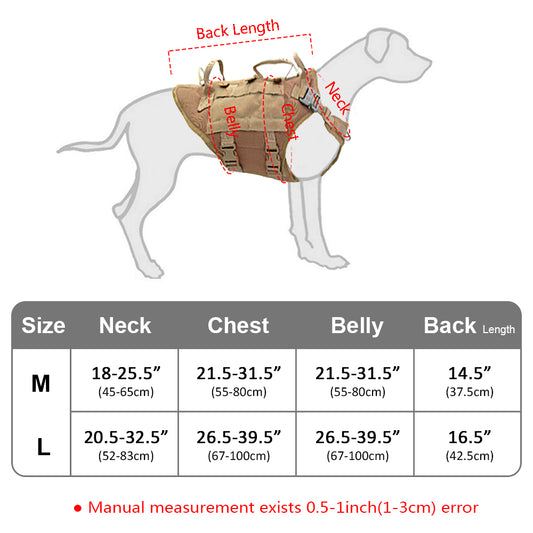 Chaleco Táctico para Perros - Traje Exterior Resistente - Image 2